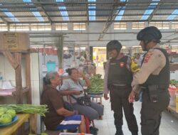 Personel Satuan Samapta Gelar Patroli Harkamtibmas, Arahkan Warga Ciptakan Stabilitas Kamtibmas Yang Kondusif