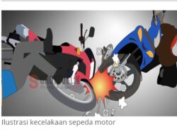 Sat Lantas Polres MBD Merespon Cepat, Tanggani Laka Lantas