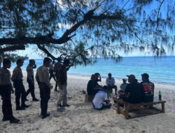 Melalui Patroli Dialogis Personel Polres MBD Memotivasi Warga Untuk Pelihara Situasi Kamtibmas Yang Aman dan Kondusif