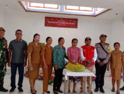 Cegah Stunting, Polsek Babar Timur Dampingi Stakeholder