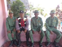 Jelang Pemilu 2024, Bhabinkamtibmas Himbau Warga Jaga Kondusifitas Kamtibmas