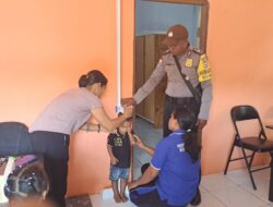 Upaya Cegah dan Tanggulangi Stunting, Bhabinkamtibmas Polsek Babar Timur Lakukan Pendampingan
