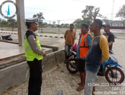 Sat Lantas Polres MBD, Mengedukasi Warga Utamakan Kepatuhan dan Disiplin Dalam Berlalu Lintas