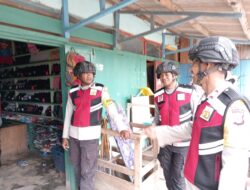 Melalui Patroli Harkamtibmas, Personel Polsek Tepa Berupaya Berikan Pelayanan Terbaik Demi Wujudkan Situasi Kamtibmas Yang Kondusif