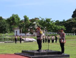 Waka Polres MBD, Pimpin Upacara Hari Kesadaran Nasional
