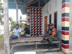 Melalui Giat Komsos, Babinsa Ciptakan Situasi Yang Baik Dengan Warga Binaan