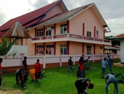 Koramil 1511-04/Serwaru, Giat Karbak Pembersihan Lokasi Gereja Bersama Warga Binaan