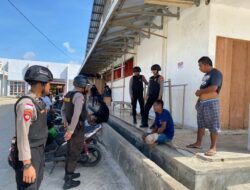 Personel Polres MBD Gelar Patroli, Berikan Rasa Aman Kepada Warga Demi Terciptanya Stabilitas Kamtibmas Yang Kondusif