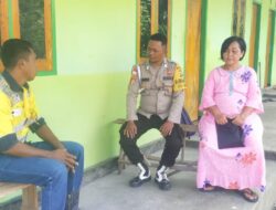 Bhabinkamtibmas Dekatkan Diri Kepada Masyarakat, Lakukan Penanganan Problem Solving Guna Selesaikan Masalah Warga