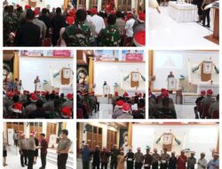 Dandim 1511/P.Moa, Hadiri Syukuran Ibadah Natal Oikumene keluarga Besar Polres MBD