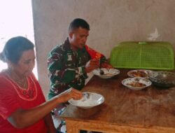 Turun Ke Rumah Warga, Babinsa Gait Program “Babinsa Masuk Dapur”