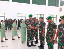 Pimpin Acara Corpt Raport masuk Satuan, Ini Pesan Dandim Galih Perkasa