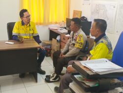 Bhabinkamtibmas Sambangi Perusahaan, Arahkan Warga Pentingnya Menjaga Situasi Kamtibmas Yang Kondusif Jelang Pemilu 2024