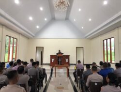 Kegiatan Binrohtal di Gelar Polres MBD Guna Tingkatkan Iman dan Takwa Dalam Mengemban Tugas Kepolisian