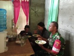 Babinsa Masuk Dapur, Wujud Kepedulian kepada Rakyat