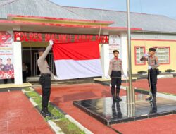Polres MBD, Gelar Upacara Hari Kesadaran Nasional, Demi Wujudkan Persatuan dan Kesatuan Bangsa