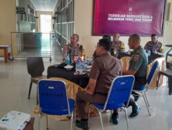 Wujudkan Pemilu Damai, Polres MBD Gelar Ngopi Bareng Bagun Dialog Bersama Forkopimda