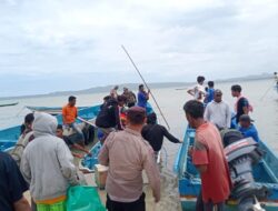 Polsek Serwaru, Lakukan Pengawasan Aktifitas Warga di Pelabuhan Alternatif Perairan Laut Laitutun