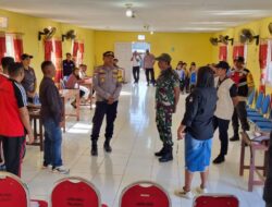 Polsek Wetar Gandeng PPK Kecamatan, Gelar Simulasi Pengamanan TPS