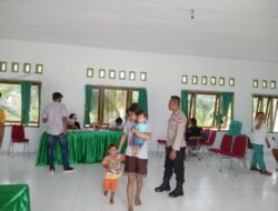 Ka Pospol Wetang Bersama Tenaga Kesehatan, Lakukan Pendampingan Sebagai Upaya Pencegahan dan Penanggulangan Stunting
