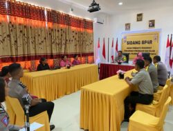 Polres MBD, Gelar Sidang BP4R Bagi Personel Polri Yang Akan Menikah