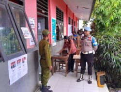 Pemilu Pilpres dan Pileg 2024, Polres MBD Sigap Jaga Keamanan Pemungutan Suara di TPS