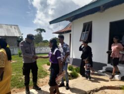 Melalui Program Minggu Kasih, Polsek Serwaru Berikan Pelayanan Dalam Kegiatan Keagamaan