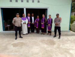 Polsek Wetar Gelar Program Minggu Kasih Dalam Kegiatan Keagamaan Oleh Masyarakat