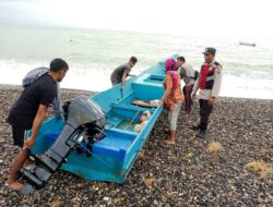 Bhabinkamtibmas Desa Ilmamau Ingatkan Warga Selalu Waspada Saat Beraktifitas di Laut