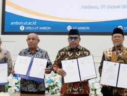 Gubernur : Kerjasama Pemprov Maluku dan UT merupakan Langkah Maju dan Strategis