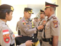 Kapolres Pimpin Upacara Sertijab Kasat Resnarkoba Polres MBD