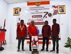 Bupati Noach Hadiri Diskusi Publik, Dies Natalis Ke-70 Tahun 