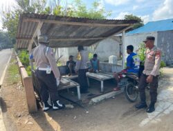 Gelar Patroli, Ajak Warga Ciptakan Situasi Kamtibmas Yang Aman dan Kondusif