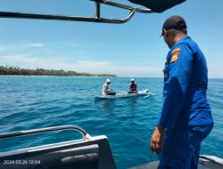 Satuan Polairud Polres MBD Patroli Perairan Pantau Aktifitas Nelayan di Laut