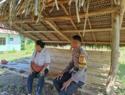 Bhabinkamtibmas Minta Peran Aktif Warga Pelihara Kondusifitas Kamtibmas di Desa