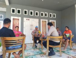 Bhabinkamtibmas Desa Lurang Minta Partisipasi Warga Pelihara Kondusifitas Kamtibmas