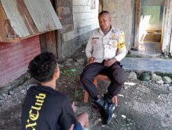 Bhabinkamtibmas Berikan Kesadaran Bagi Warga Pentingnya Pelihara Stabilitas Kamtibmas