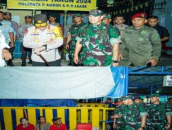 Yakinkan Situasi Kondusif Jelang Lebaran, Pangdam Pattimura dan Forkopimda Maluku Tinjau Pos Pam