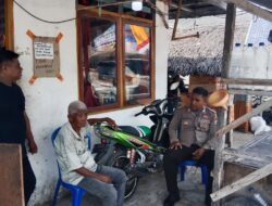 Bhabinkamtibmas Desa Ilmarang Lakukan Pendekatan Persuasif Dengan Warga Guna Ciptakan Kondusifitas Kamtibmas
