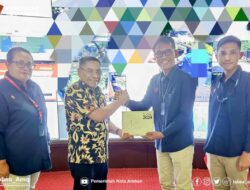 Jalin Silaturahmi, GM PT Telkom Maluku Sambangi Pemkot
