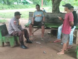 Bhabinkamtibmas Sosialisasi Kamtibmas Bagi Warga Demi Terpelihara Stabilitas Kamtibmas