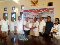 Balon Pasangan BTN-ARI,  resmi Daftar Pertama di Partai Gerindra