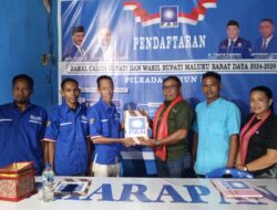 H.C kembalikan Berkas Pendaftaran, Balon Bupati Di PAN