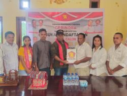 H.C pengembalian Berkas Pendaftaran, Balon Bupati Di Partai Gerindra