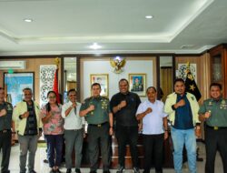 Pangdam Pattimura Ajak Ormas dan Organisasi Pemuda Katolik, Jaga Situasi Keamanan