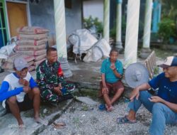 Jaga Hubungan Baik, Dansatgas TMMD Ke-120 Kodim/Namlea Giat Komsos Dengan Warga Binaan