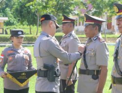 Kapolres MBD, Pimpin Upacara Serah Jabatan dan Pelantikan 3 Kapolsek Lingkup Polres MBD