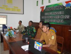 Satgas TMMD Ke-120 Kodim 1506/Namlea, Bina Mental Idoleiligi Pancasila Bagi Warga Binaan