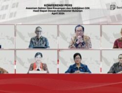 OJK” Peningkatan Global Akibat Tegannya Geopolitik, Penurunan Inflasi di Bawah Pasar Keuangan