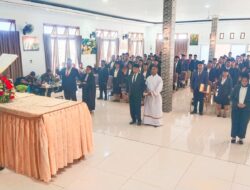 KPU MBD, Gelar Pelantikan dan Orientasi Tugas Bagi 85 Anggota PPK